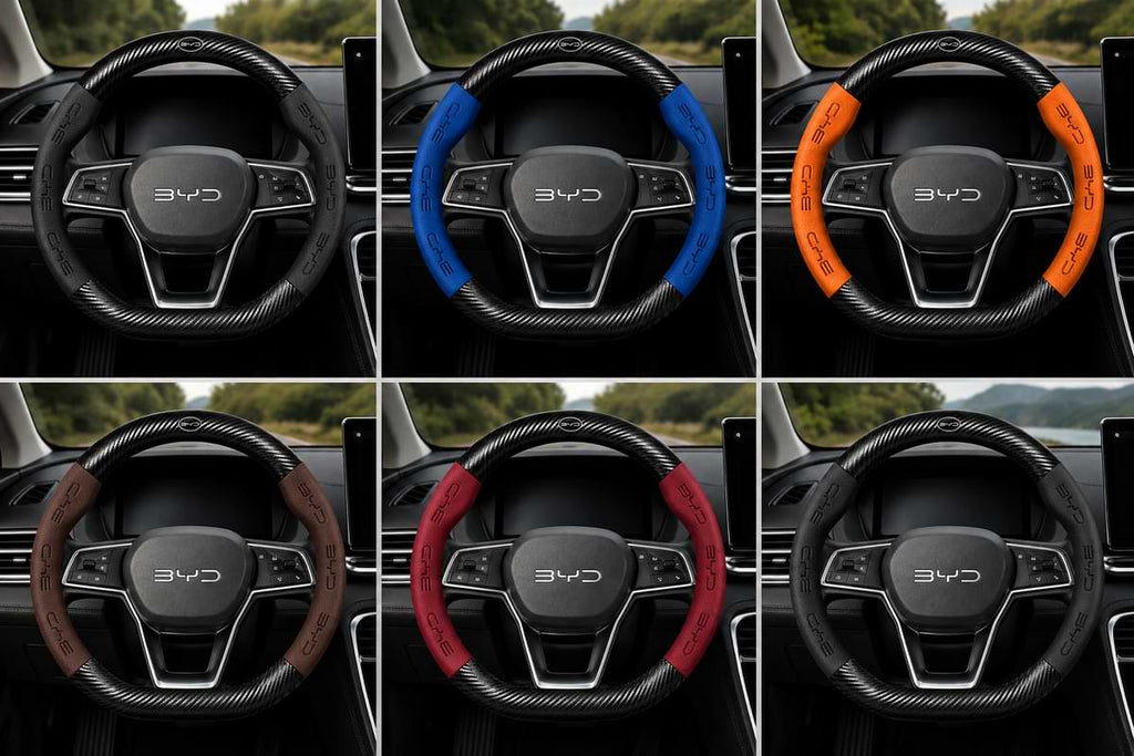 BYD Steering Wheel Cover Leather 5 color