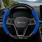 BYD Steering Wheel Cover Leather | Anti-Slip Fit for Atto 3, Dolphin, Qin, Song Plus EV & More bydaccessories.store
