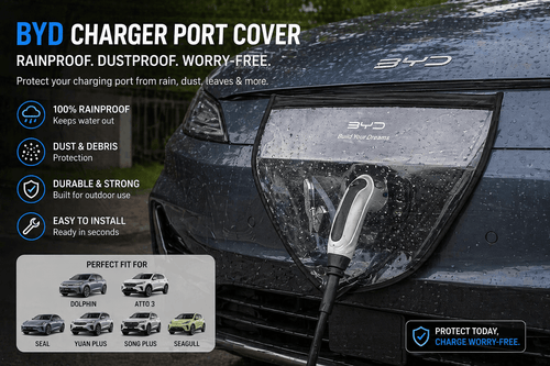 BYD charger port protection in rain