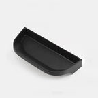 Black matte textured organizer tray for car interior storage