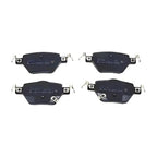 Set of four premium black ceramic brake pads for BYD aftermarket car maintenance.