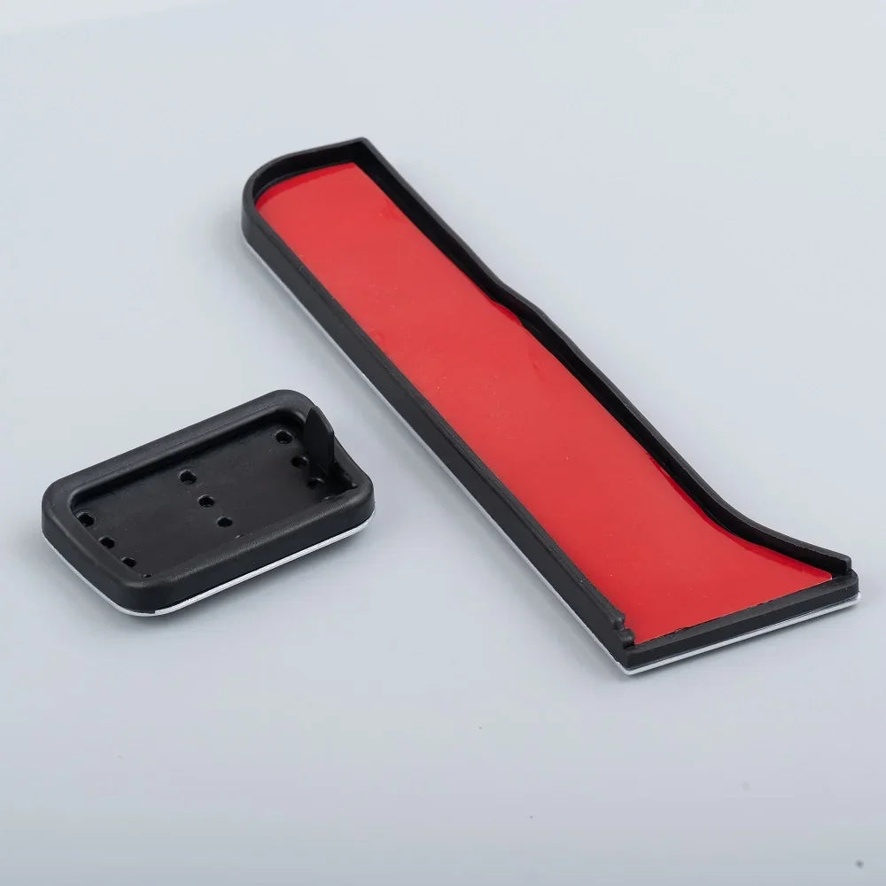 Red and black protective rubber seal strip for BYD vehicle door edges.