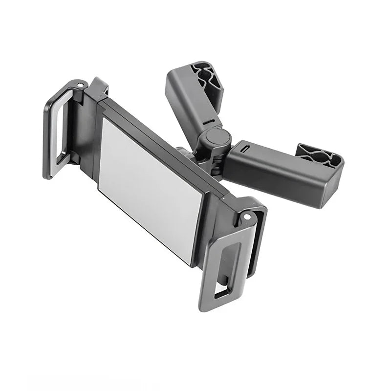 Professional matte black adjustable car sun visor clip with integrated mirror