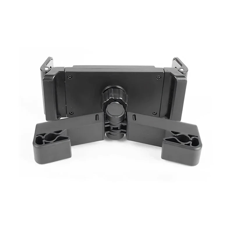 Professional matte black heavy-duty plastic car phone holder with adjustable mounting bracket