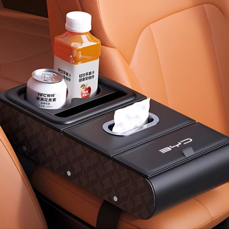 Center Console Tissue Holder for BYD Armrest Napkin Box AUTOEVEX