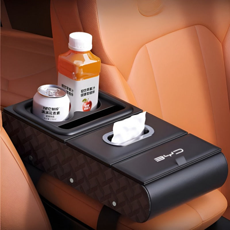 Center Console Tissue Holder for BYD Armrest Napkin Box AUTOEVEX