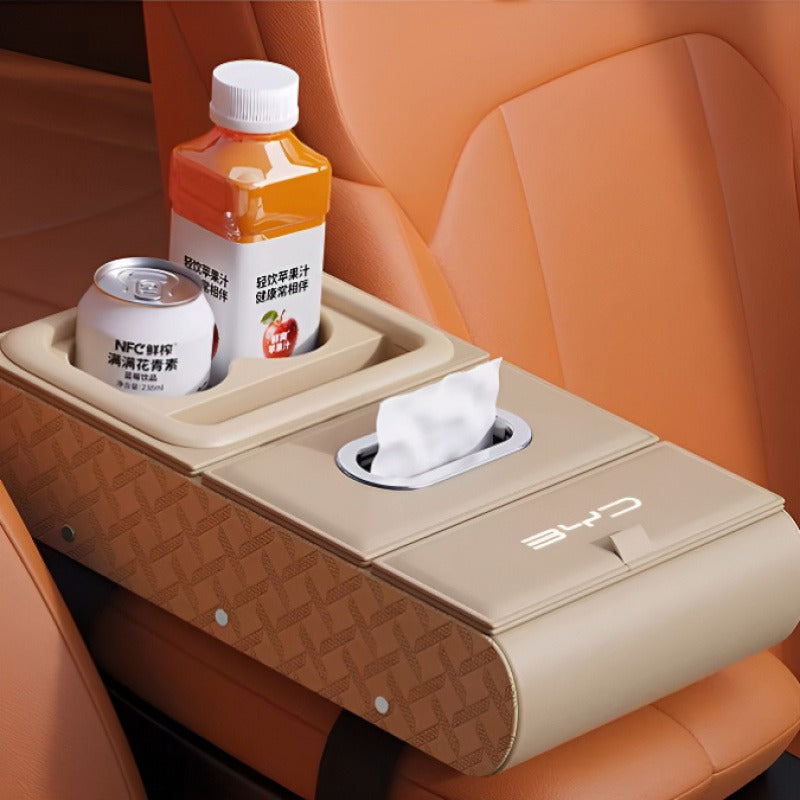 Center Console Tissue Holder for BYD Armrest Napkin Box AUTOEVEX