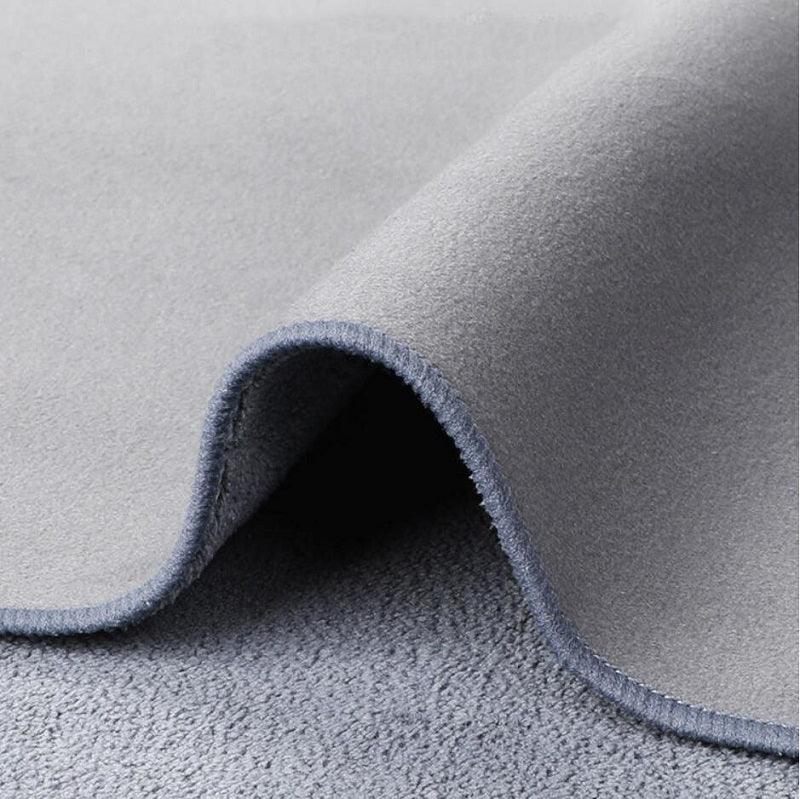 Premium grey high-density felt material with a smooth, durable texture for car floor mats.