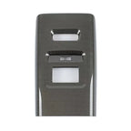Carbon fiber grey center console trim panel for BYD vehicle interior