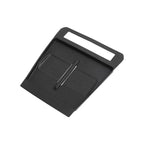 Black durable plastic console tray organizer for BYD vehicle interior storage