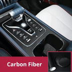 Carbon fiber pattern interior trim kit for BYD vehicle center console