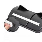 Professional black ABS plastic car interior accessory with adhesive backing for easy installation.