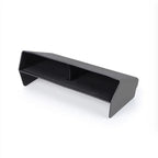 Black textured non-slip car console organizer tray for BYD interior storage.