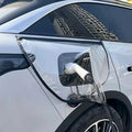 Transparent waterproof protective cover for BYD electric vehicle charging port.