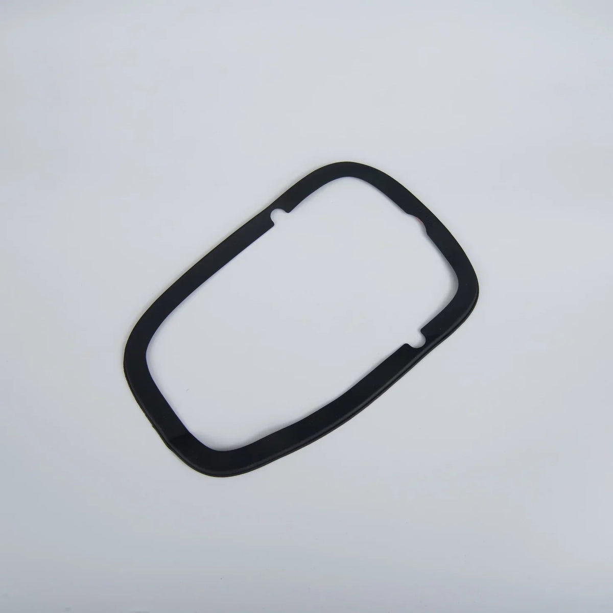 Black rubber automotive weatherstrip seal for precision door or window protection.