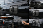 BYD Leopard 7 Titanium 7 fuel charging cover decorative protector installed