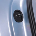Black rubber door latch protector cover for car door handle protection.