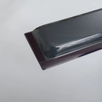 Close-up of a glossy grey automotive accessory made of durable, high-quality material.