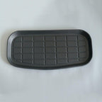 Black textured rubberized trunk mat for BYD vehicle protection