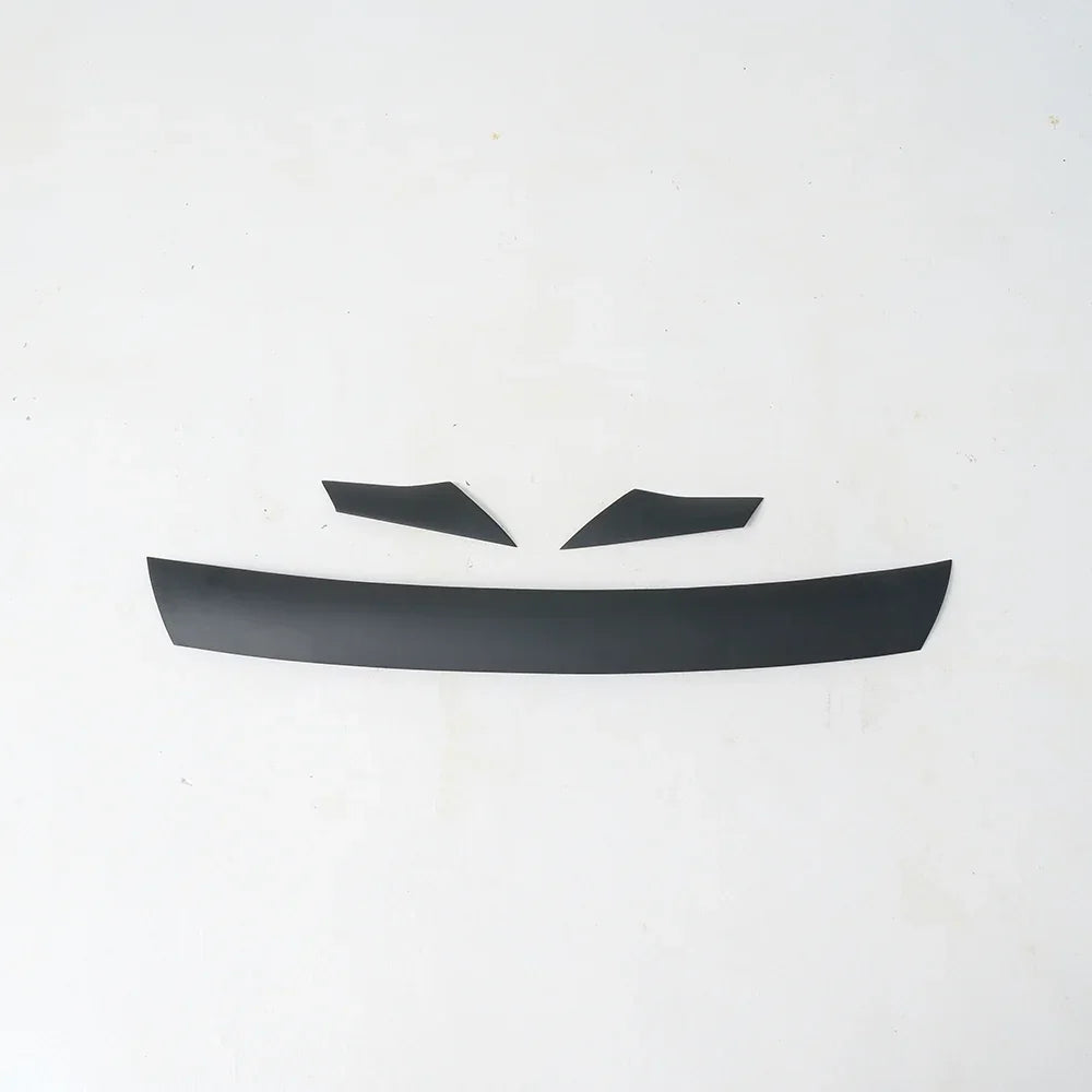 Matte black premium protective trim pieces for BYD vehicle interior surfaces.