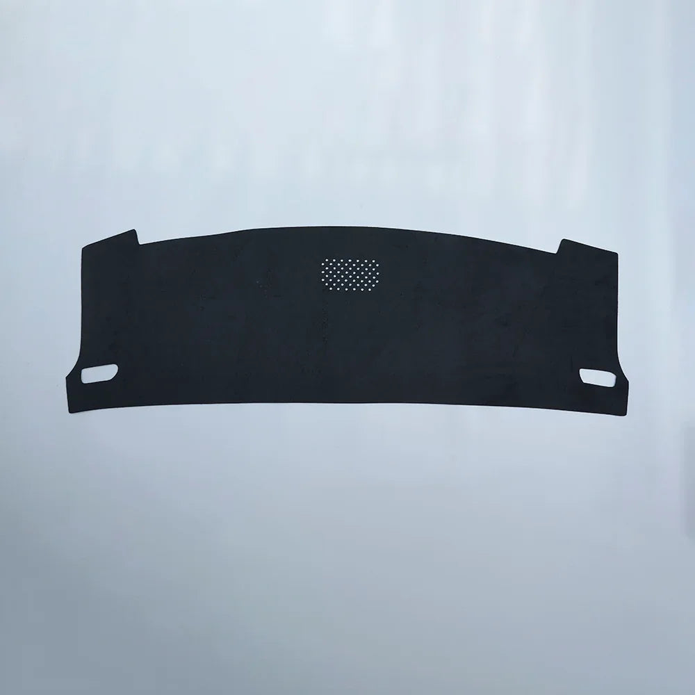 Black premium anti-slip textured car floor mat for BYD, durable protective material.