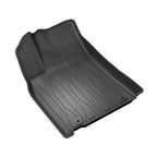 Black heavy-duty rubber cargo mat designed for car trunk protection