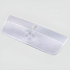 Perforated silver metal floor mat for BYD vehicle protection