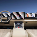Protective tempered glass screen protectors for BYD car infotainment and digital dashboard displays.