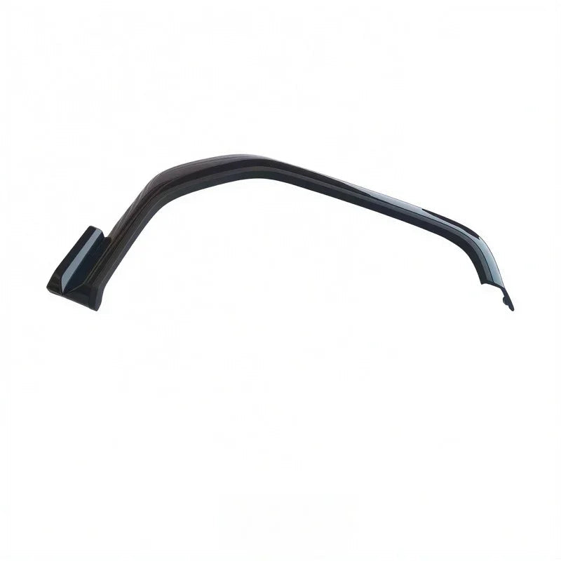 Sleek black gloss window rain guard deflectors for BYD vehicle protection.