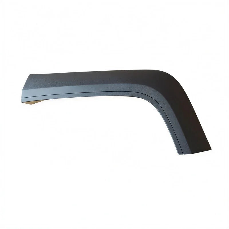 Matte black durable plastic fender flare for BYD vehicle protection.