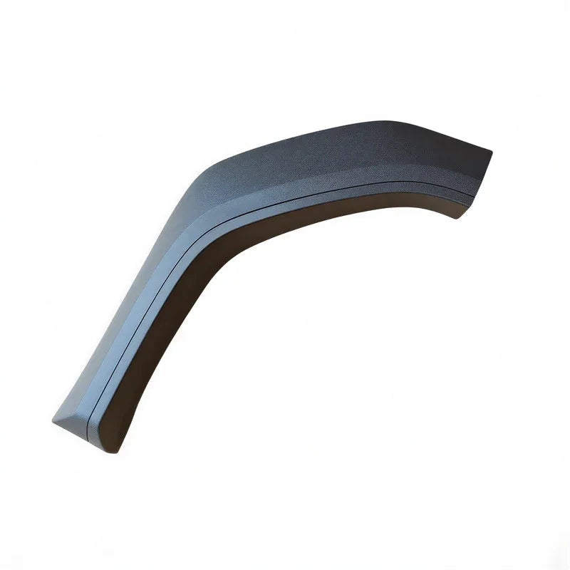 Matte black textured ABS plastic wheel arch fender flare for BYD vehicle protection.