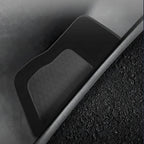 Black textured durable rubber car door sill protector for BYD vehicles