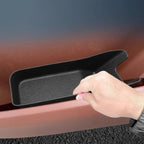 Black textured TPE trunk organizer tray for BYD, providing durable and custom-fit protection.