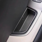 Black interior door pocket organizer for BYD car door trim