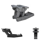 Durable matte black metal adjustable bracket for BYD vehicle accessories.