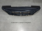 Black durable plastic bumper cooling mesh for BYD vehicles