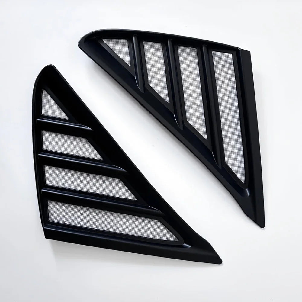 Black matte aftermarket mesh grille vents for BYD car interior enhancement