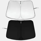 Clear transparent and solid black waterproof seat covers for car protection.