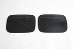 Matte black textured protective covers for BYD vehicle interior components.
