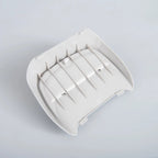 Durable white plastic interior trim panel with reinforced ribbed structure for BYD models.