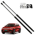 Black metal gas struts and mounting hardware kit for BYD Atto 3 liftgate support.