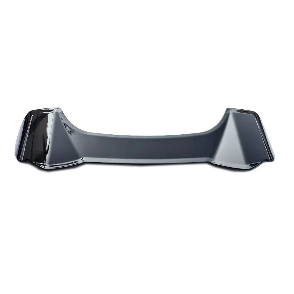 Glossy black aerodynamic rear spoiler for BYD, featuring a sleek, high-shine finish.