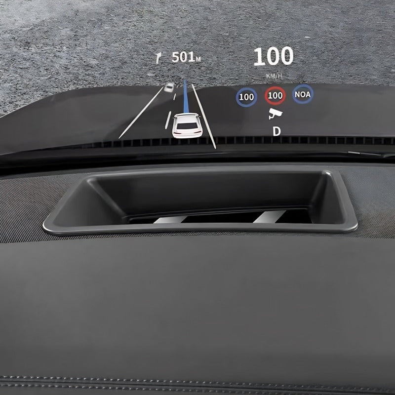 Black textured dashboard vent cover with a sleek, matte finish for BYD interior protection.