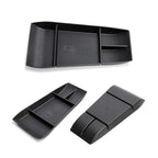 Professional black textured TPE center console organizer tray for BYD car interiors