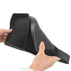 Black durable TPE center console organizer tray for BYD car interior protection.