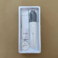 White BYD DiLink wireless karaoke microphone with sleek design in protective packaging.