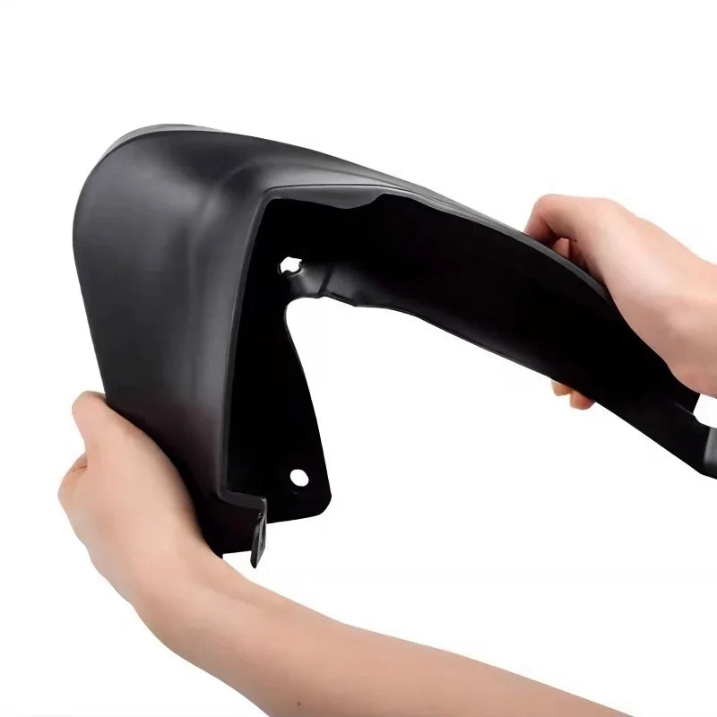 Professional matte black durable plastic car wheel arch fender flare