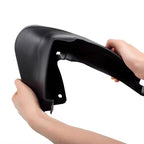 Professional matte black durable plastic car wheel arch fender flare