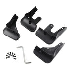 Set of 4 matte black durable plastic interior trim covers and installation tools for BYD.