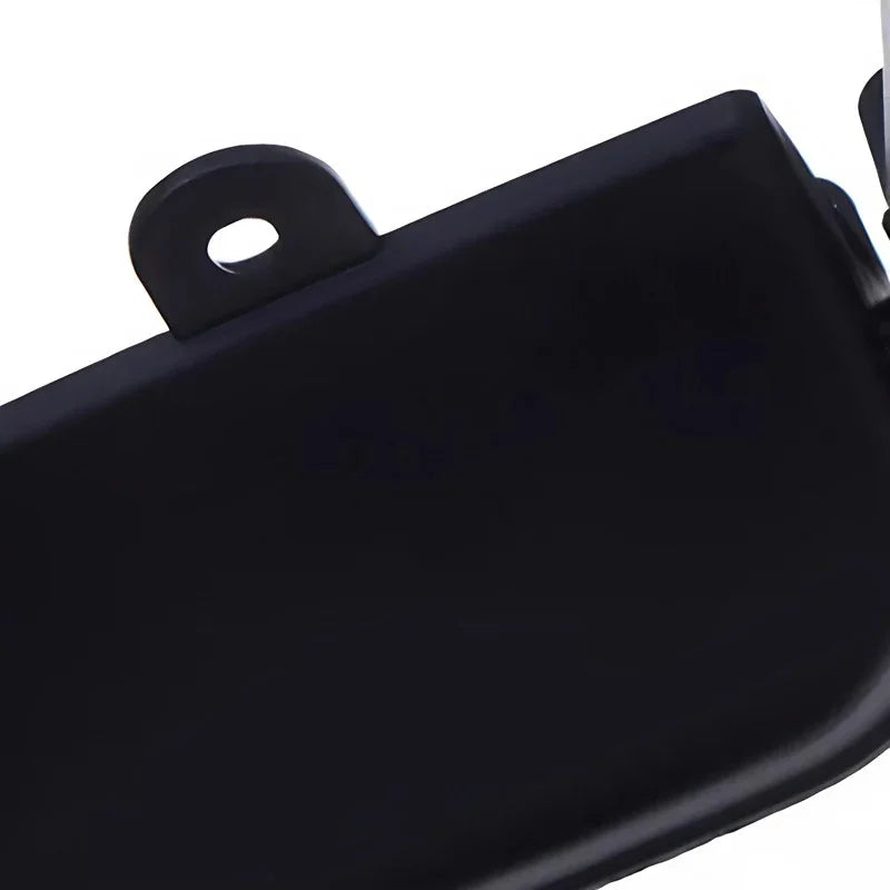 Durable black matte finish protective cover with integrated mounting hole.